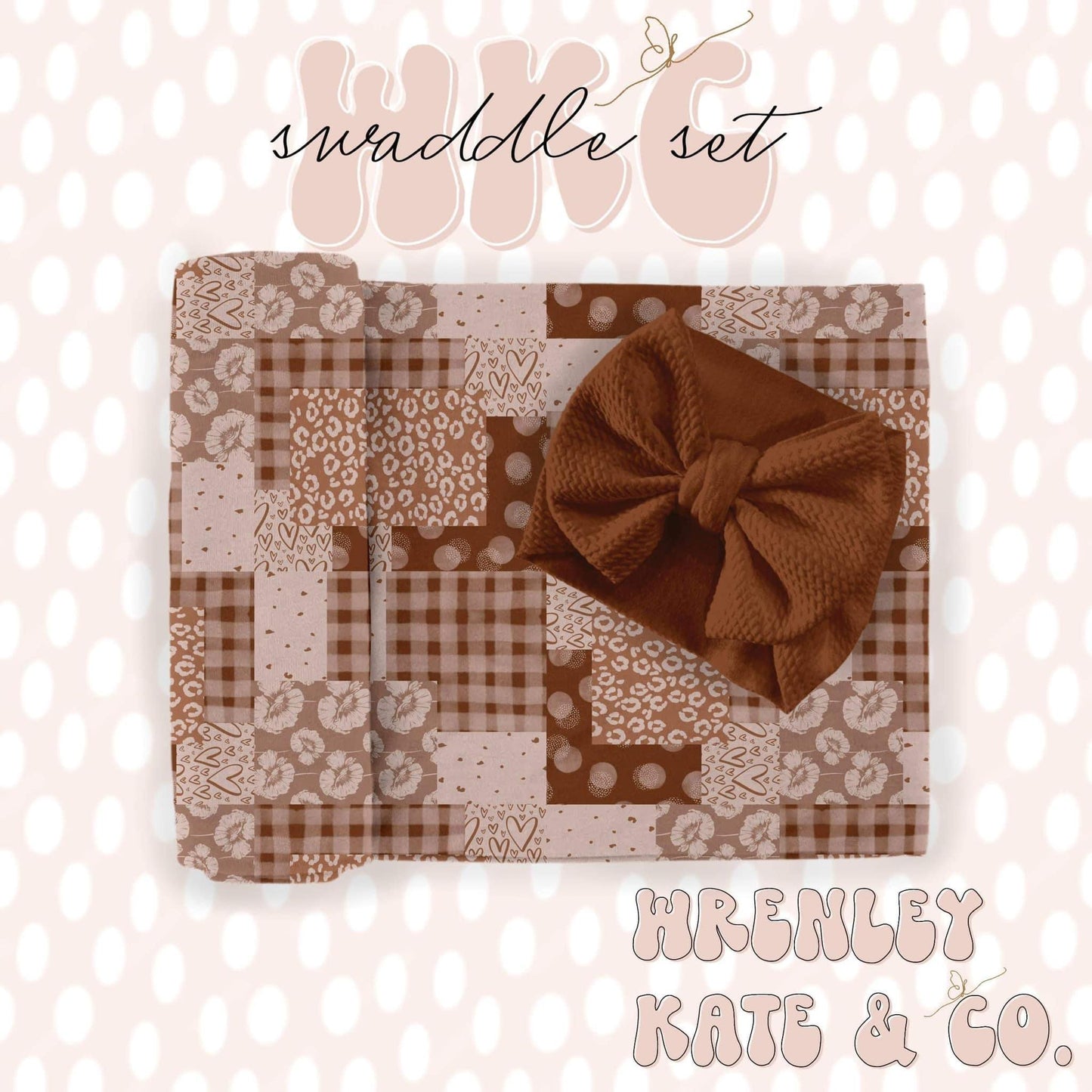 Custom swaddle set