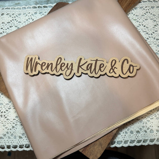 Caramel leather