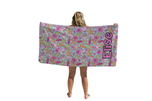 Custom beach towel