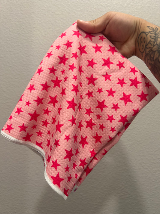 Pink stars