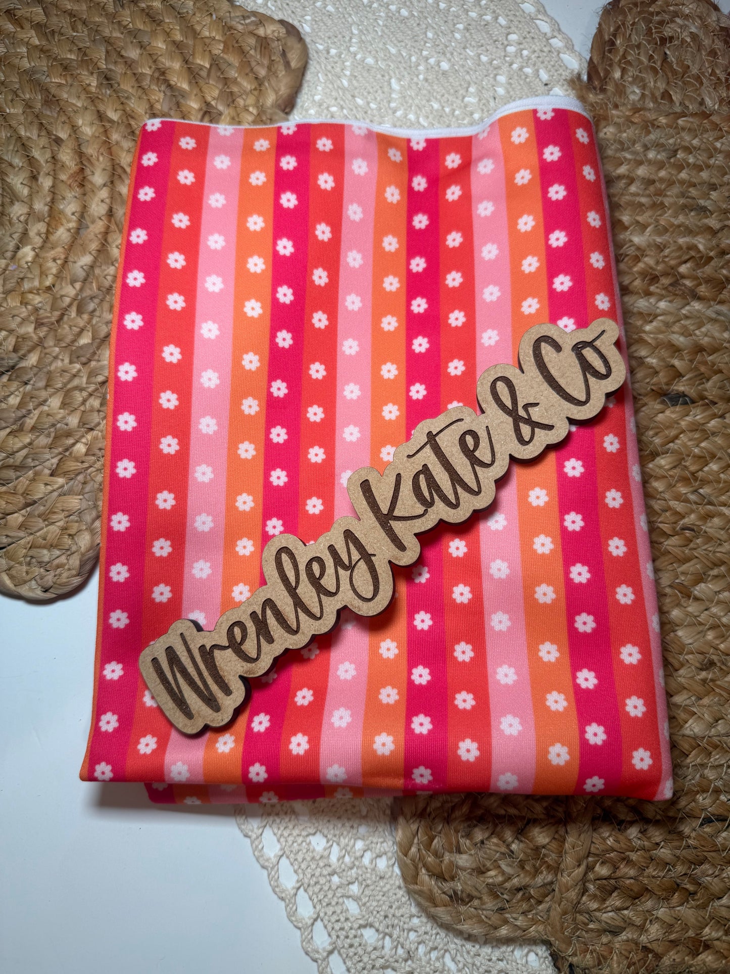 Striped floral