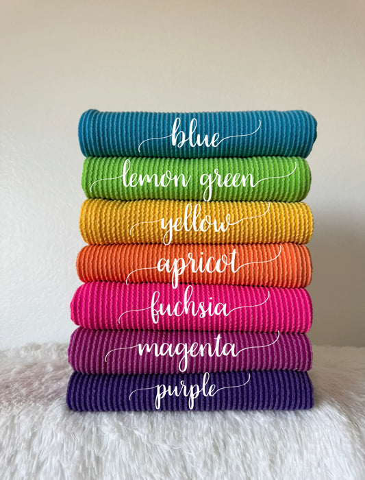 Sunmer ribbed bundle