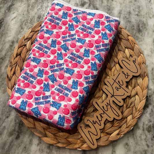 Icky sticky bubble gum